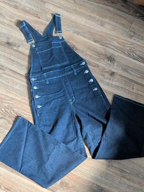 J Brand Dark Blue Denim Women's Overalls, Size Small